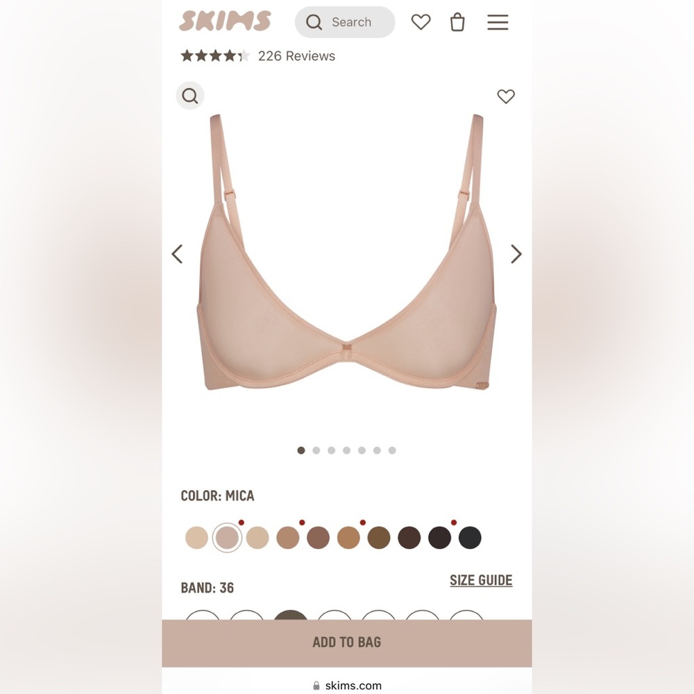 SKIMS BRA